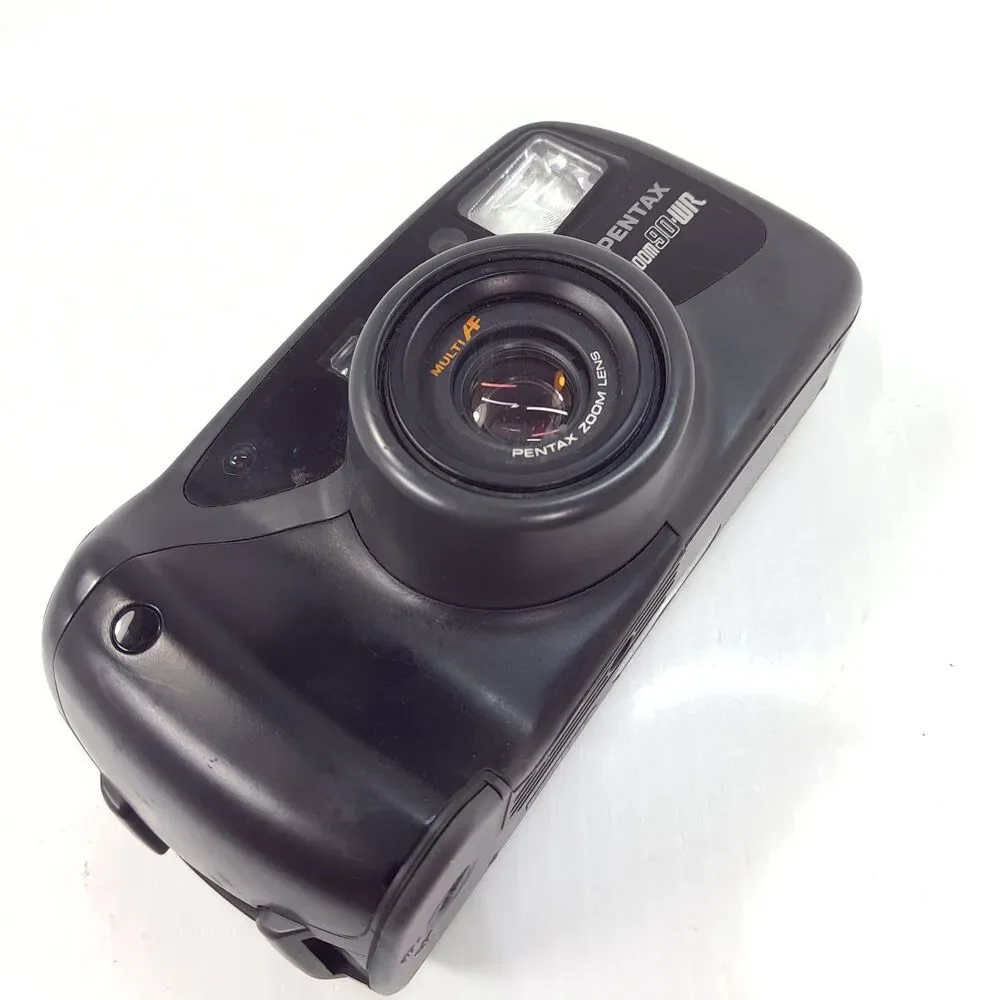 PENTAX ZOOM 90-WR 35mm Compact film camera Point & Shoot Vintage PARTS REPAIR